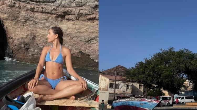 Camila Pitanga posta fotos de viagem