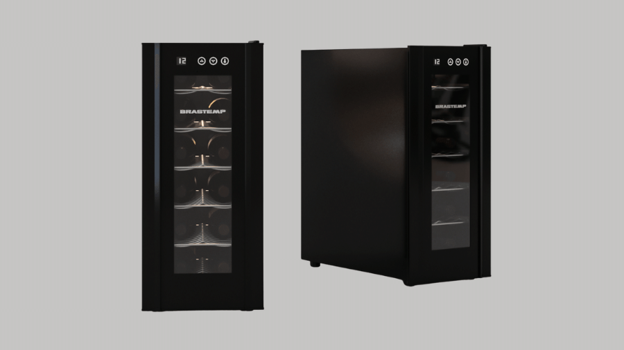 Adega da Brastemp é recomendada para armazenar vinhos tintos Adega da Brastemp é recomendada para armazenar vinhos tintos