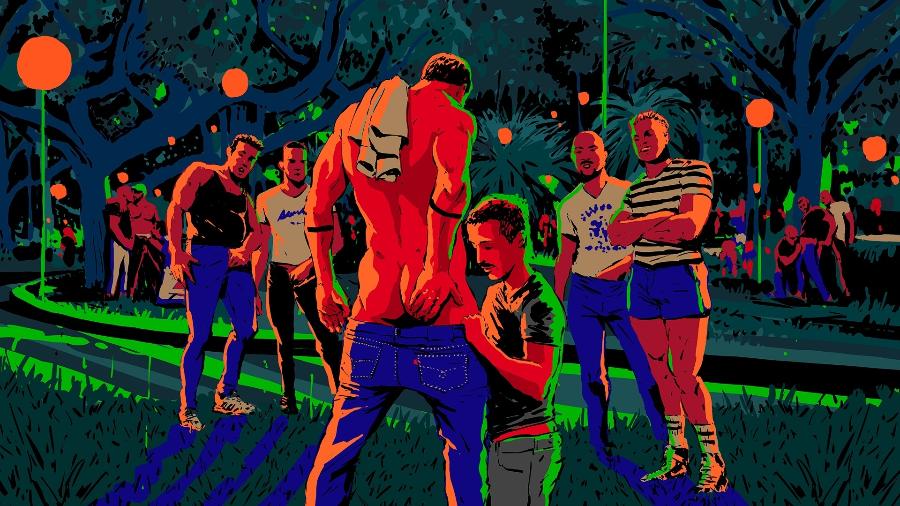 Como funcionava praça com sexo público em SP Como funcionava praça com sexo público em SP